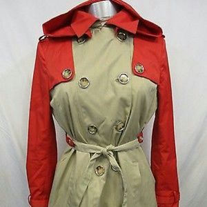 Steve madden kahki button midweight sz M